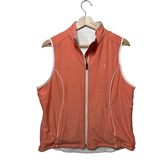 Masters Golf Magnolia Lane Women's Reversible Puffer Vest Full Zip Augusta Sz M - Picture 11 of 14